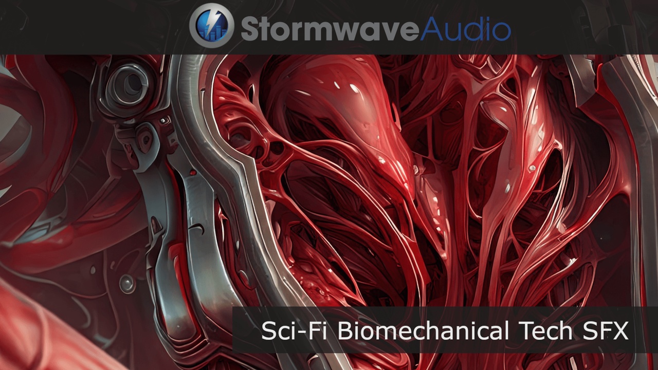 Media 1 for listing Sci-Fi Biomechanical Technology Sound Effects Pack