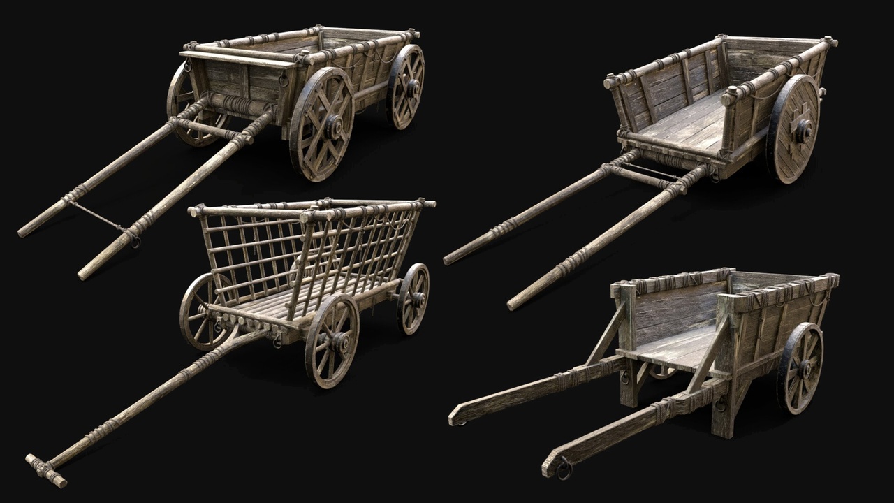 Media 1 for listing Wooden Carts