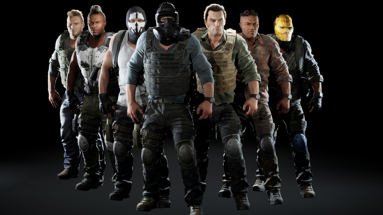 Media 1 for listing Male Mega Realistic Character Pack 01