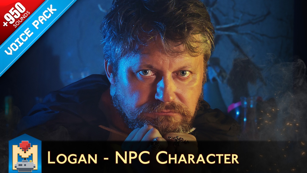 Media 1 for listing Logan - NPC Character Voice Pack