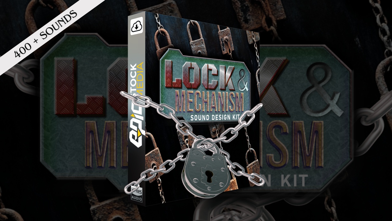 Media 1 for listing HD Lock And Mechanism Sound Design Kit