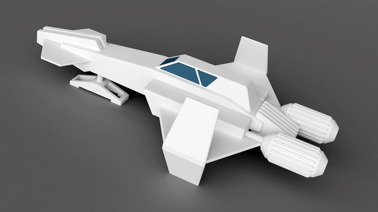 Media 1 for listing 3d printable spaceship concept