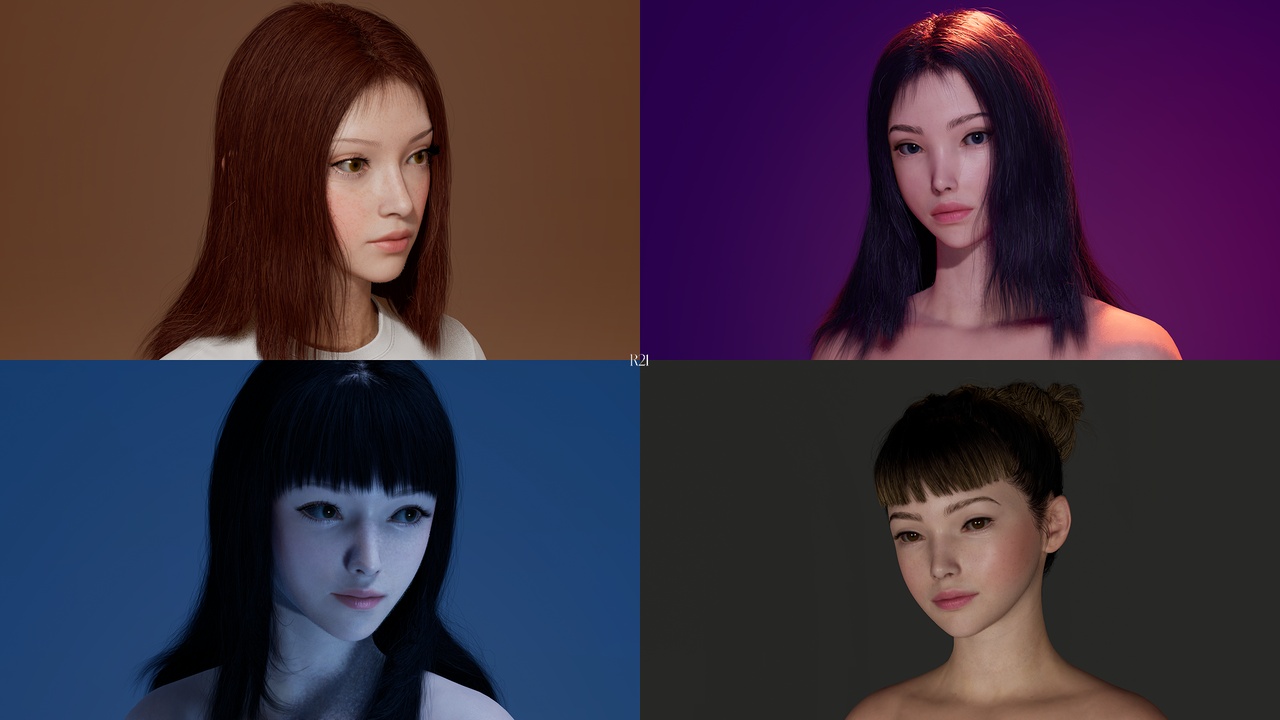 Media 1 for listing Lumina bundle | Body template - Metahuman
