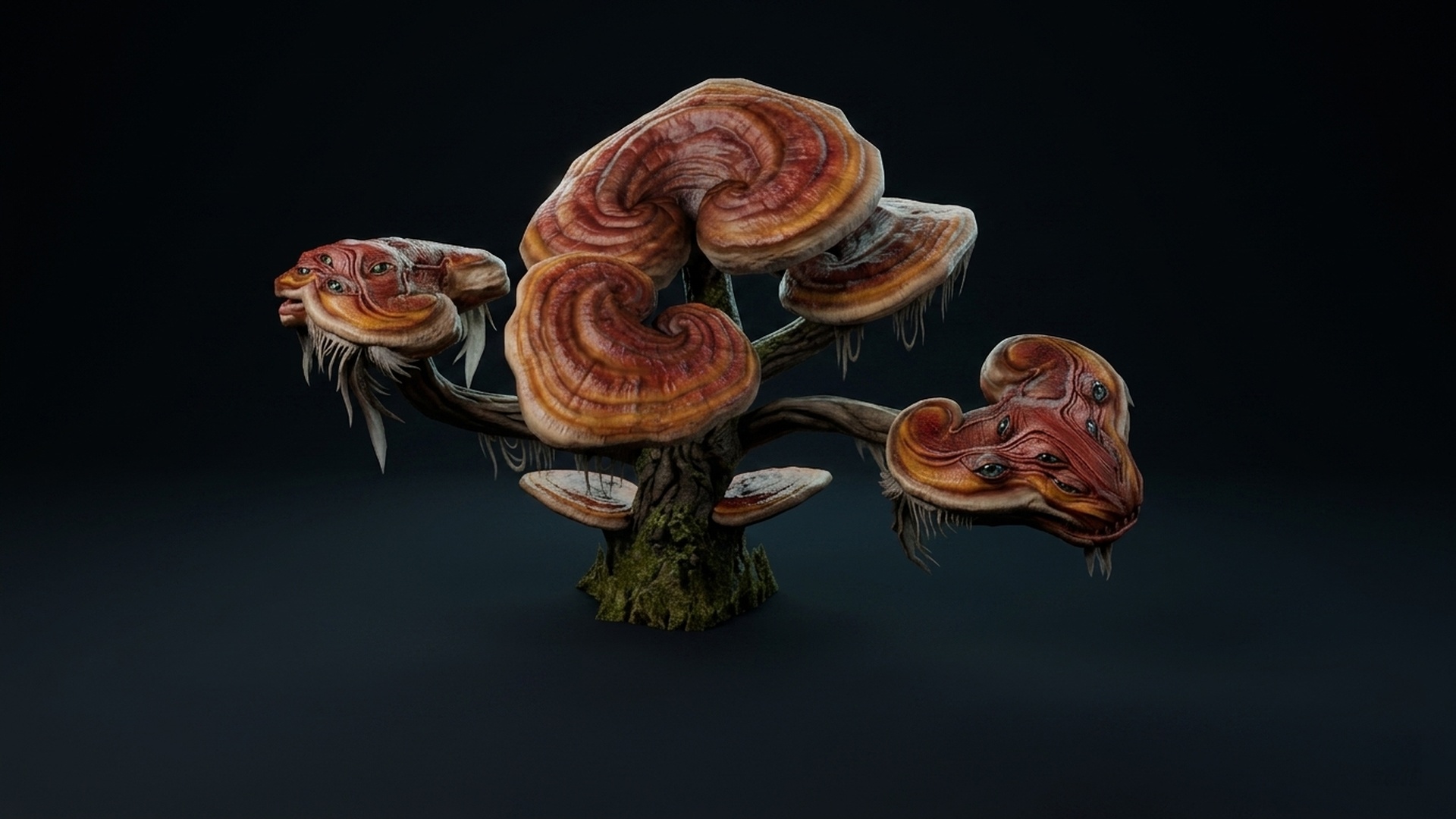 PBR Evil Mushroom (4 Variations) | Fab