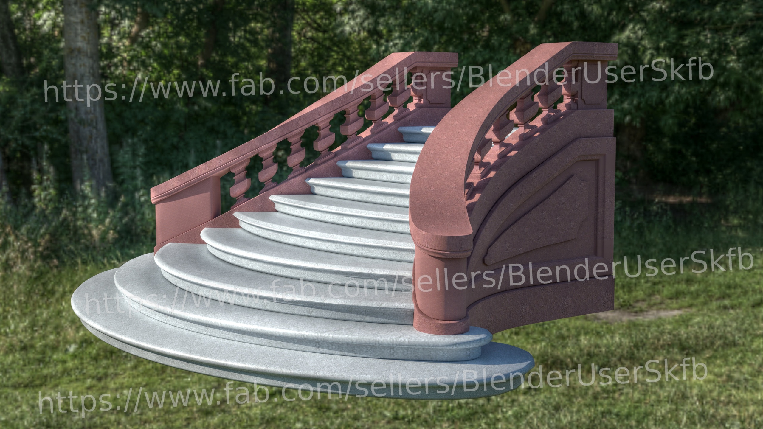 Media 1 for listing Front Stairs (Schloss Neusorge)