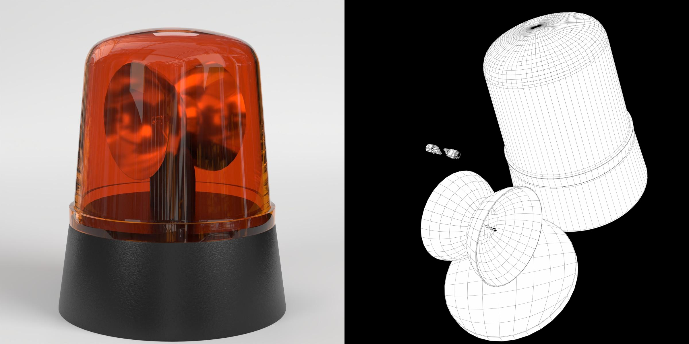 Rotating Beacon Light 1 | Fab
