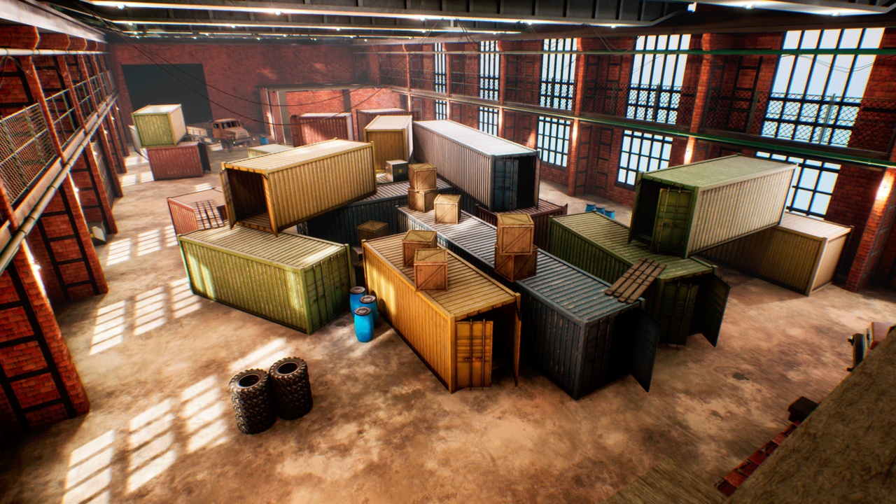 Media 1 for listing FPS Hangar - tournament map