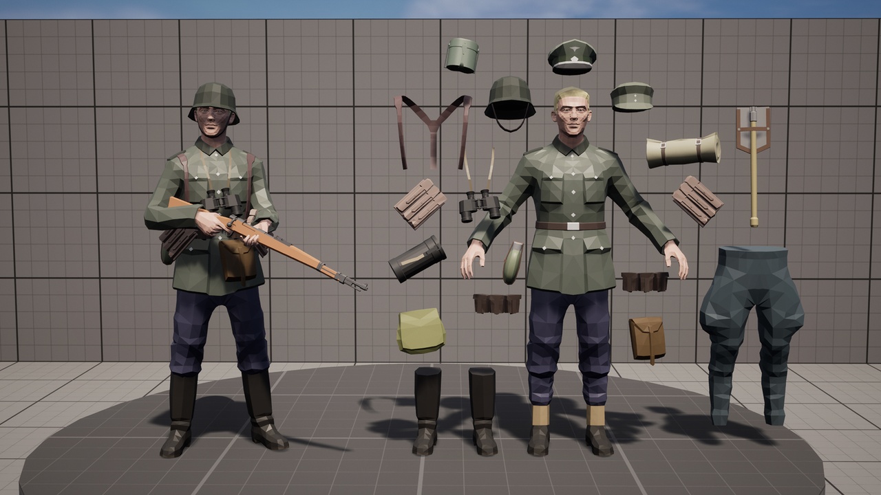 Media 1 for listing WW2 German Infantry