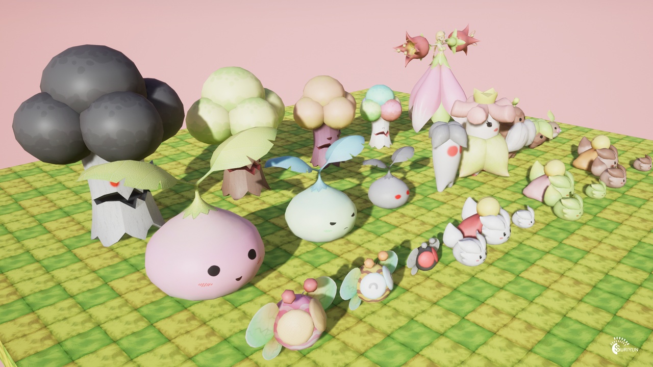 Media 1 for listing Monsters Forest Pack