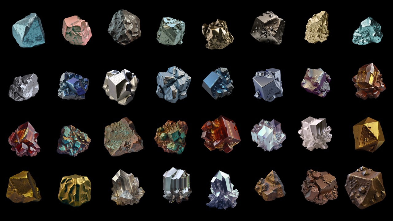 Media 1 for listing Ores and Minerals - Icons