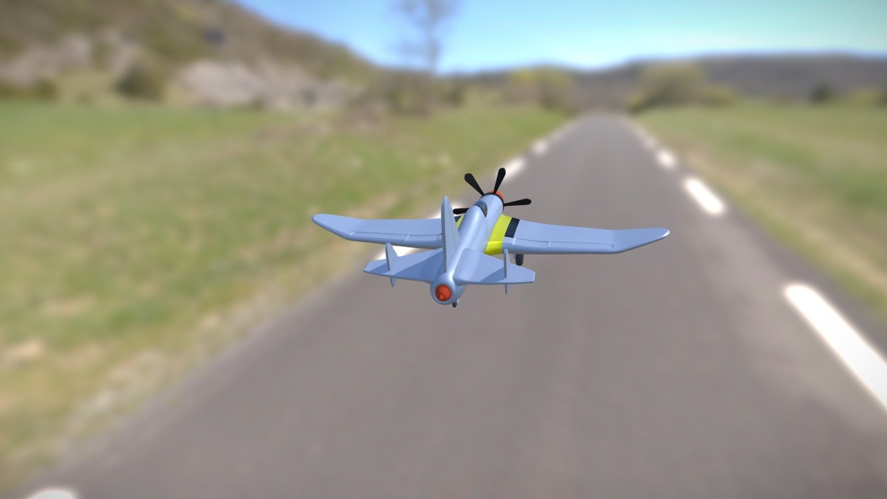 Media 1 for listing 3D Advanced Propeller Jet Airplane