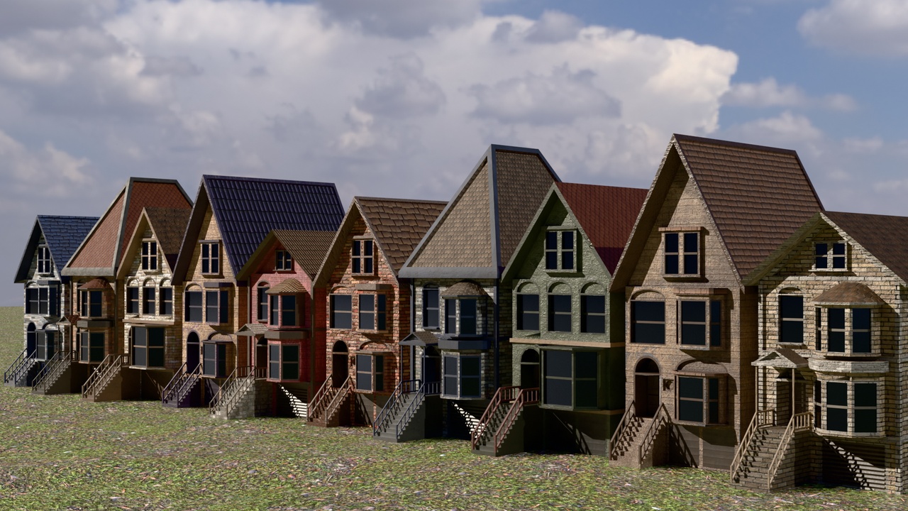 Media 1 for listing Rows of Houses