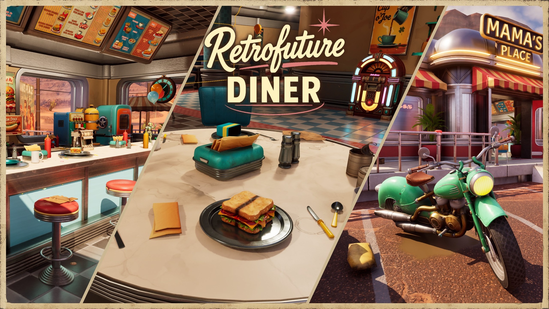 Media 1 for listing Deluxe Pack – Diner [Retrofuture]