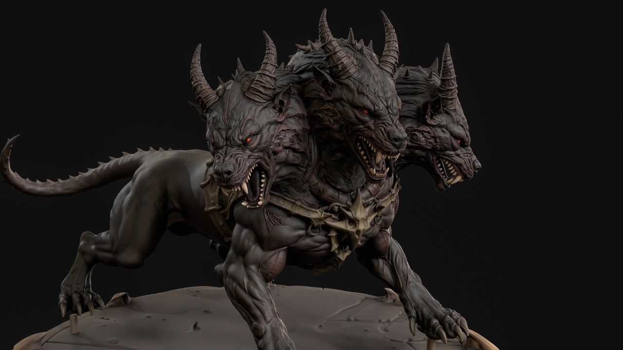 Media 1 for listing Cerberus 3D Print Ready 2