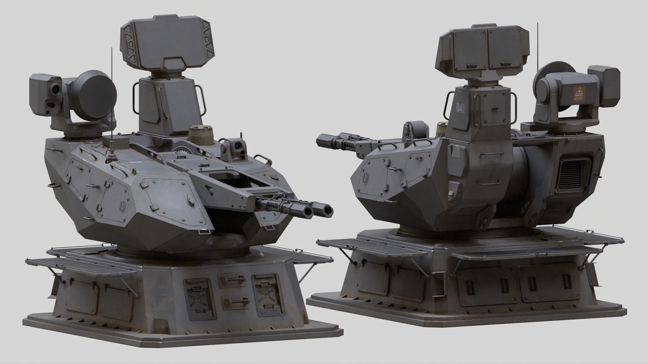 Media 1 for listing Twin 37 mm gun turret