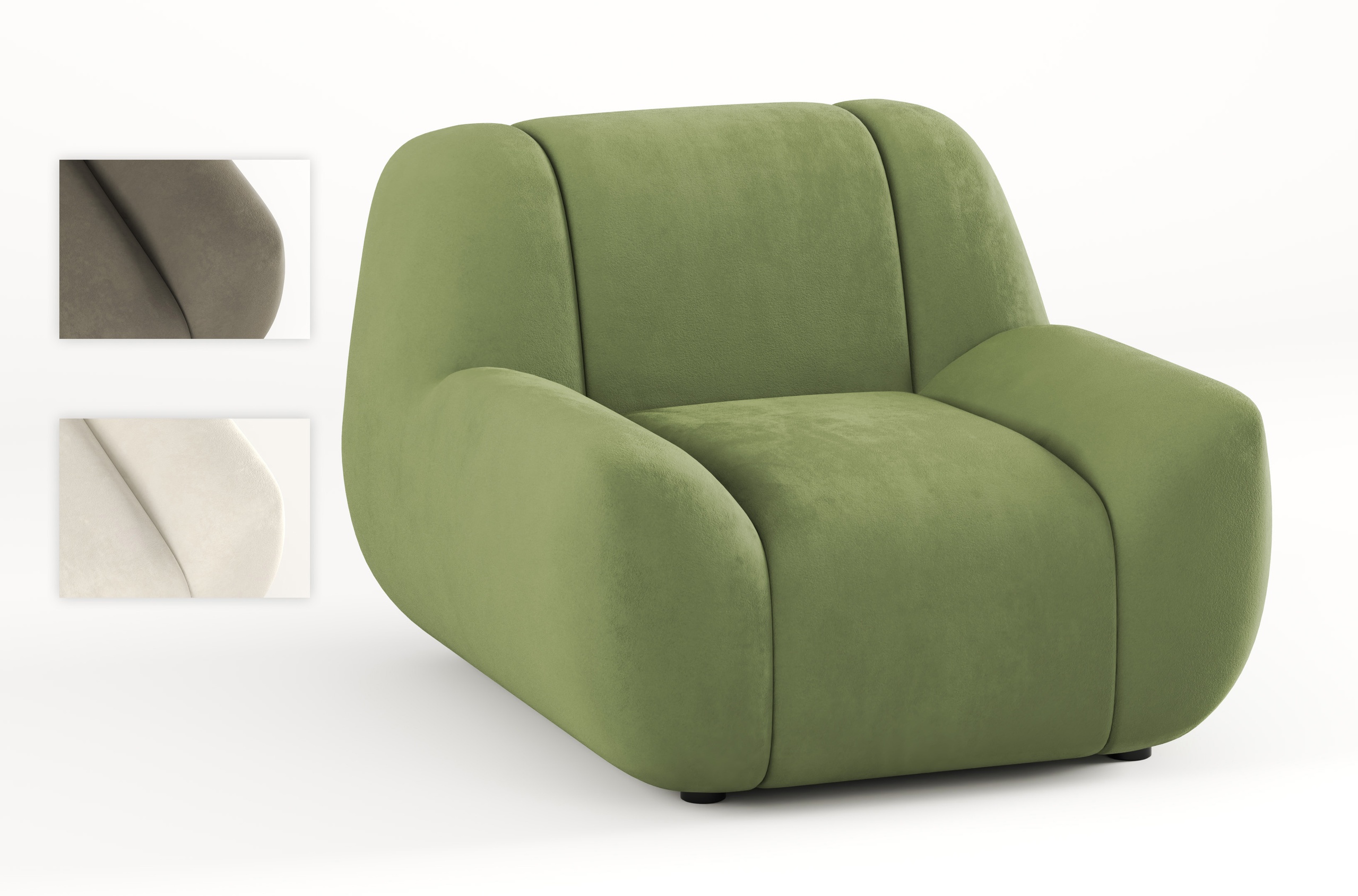 Media 1 for listing Sofa - One Seater - 3 Different Colors