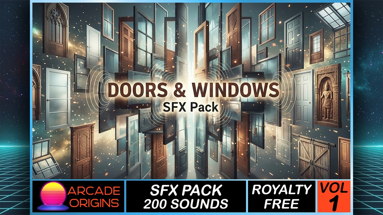 Media 1 for listing Doors & Windows SFX Pack - Vol. 1