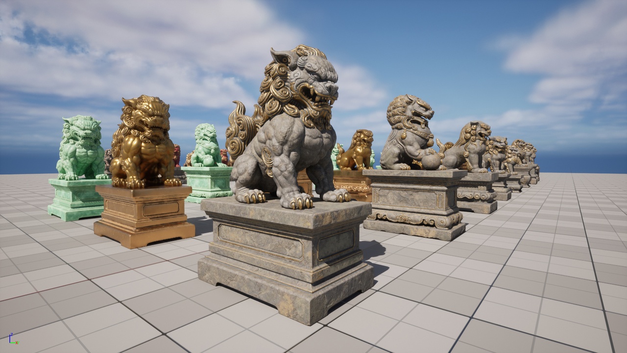 Медиа 1 для объявления Statue Japan
