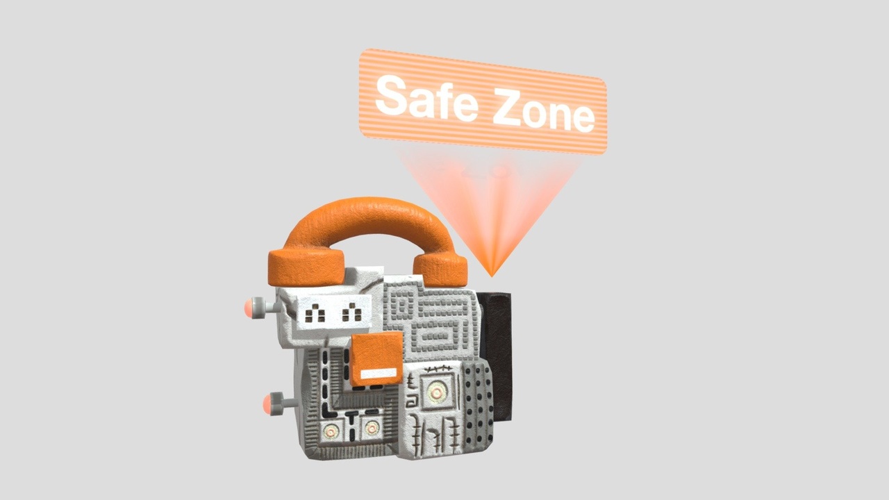 Media 1 for listing Orange Safe Zone [Totem] Phone
