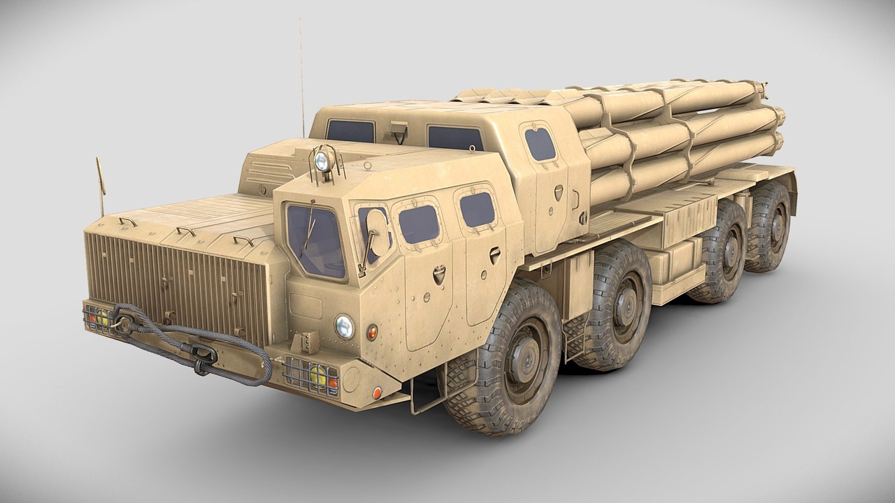 Media 1 for listing BM-30 Smerch 9A52 MLRS
