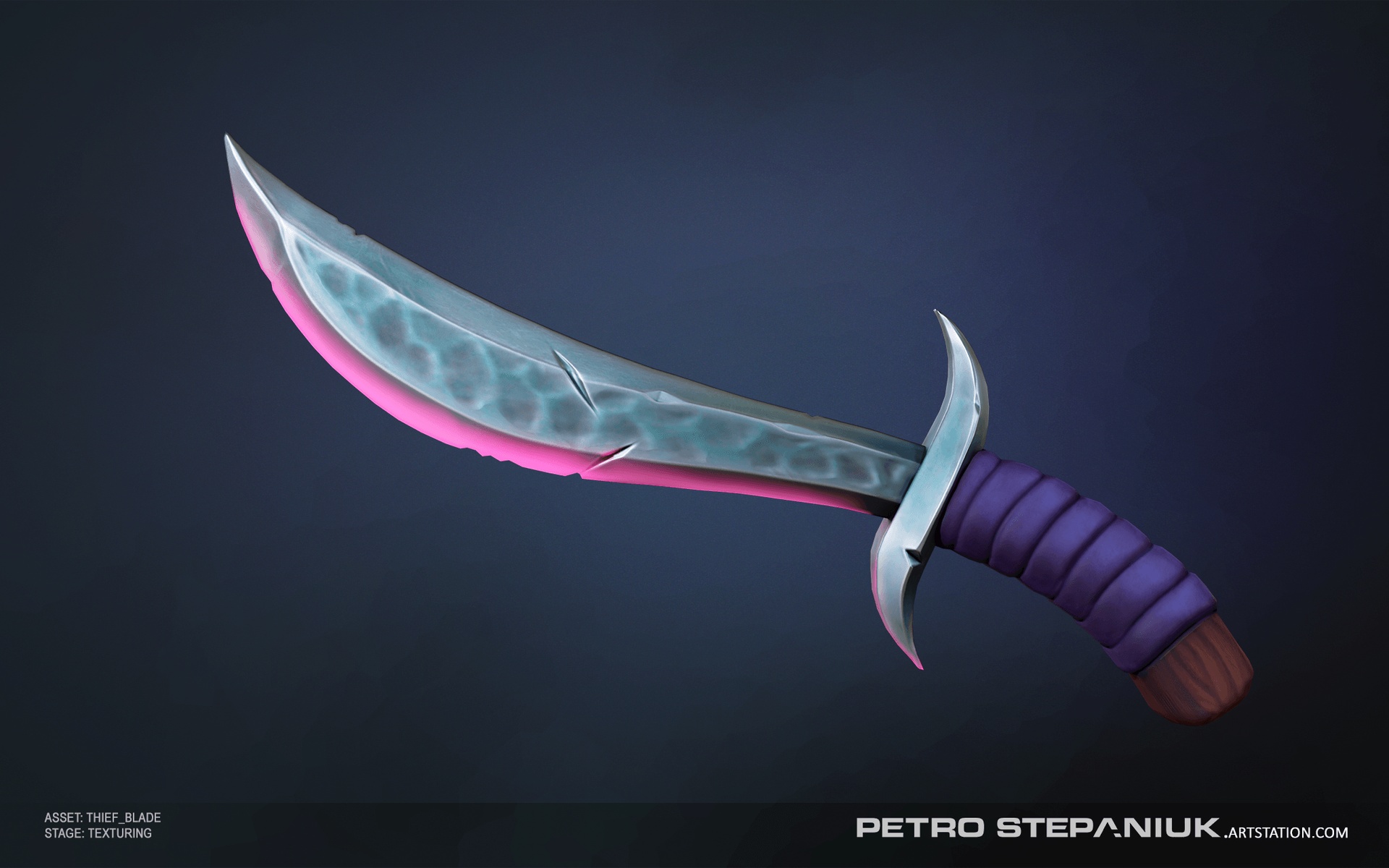 Media 1 for listing Stylized Fantasy Handpainted Daggers Pack