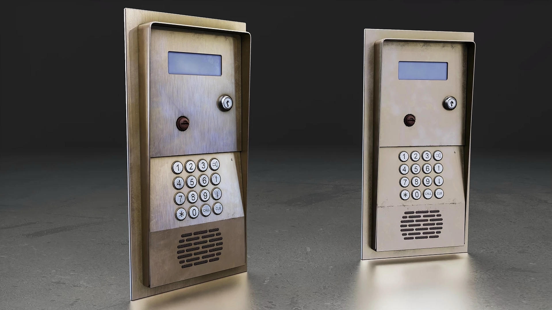 Metal Intercom Keypad | Fab