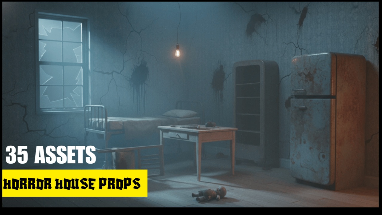 Media 1 for listing AAA Horror Props | Horror Assets