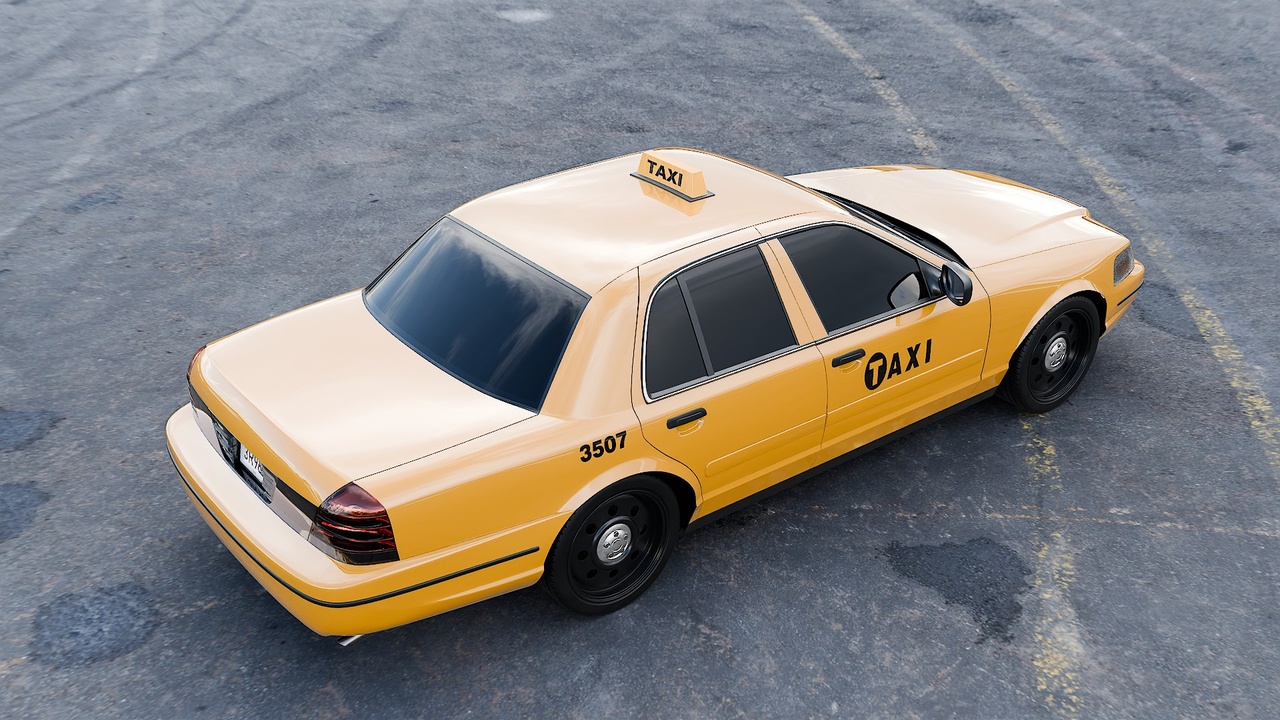 American Taxi Car | Fab