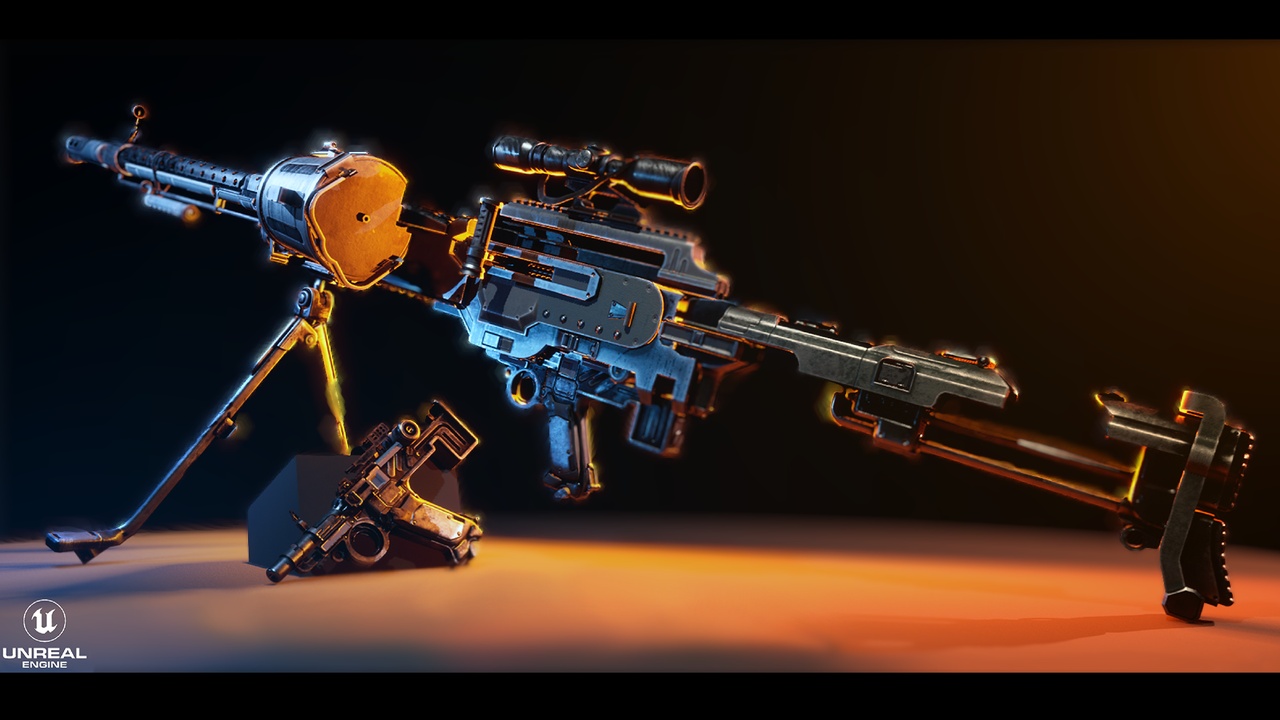 Media 1 for listing Modular Dieselpunk Weapons/Attachments