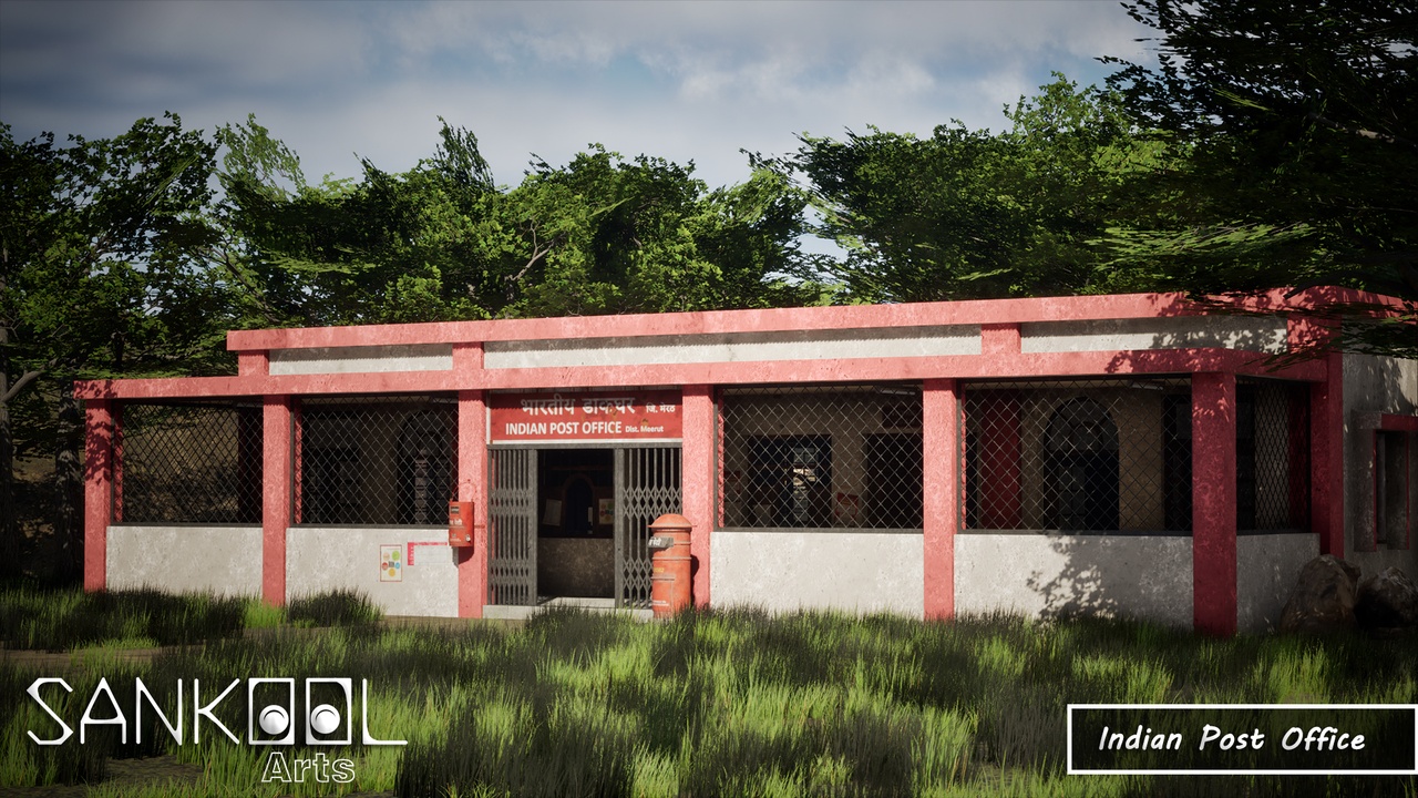 Media 1 for listing Indian Post Office Pack - Gameready Pack (Unreal Engine Only)