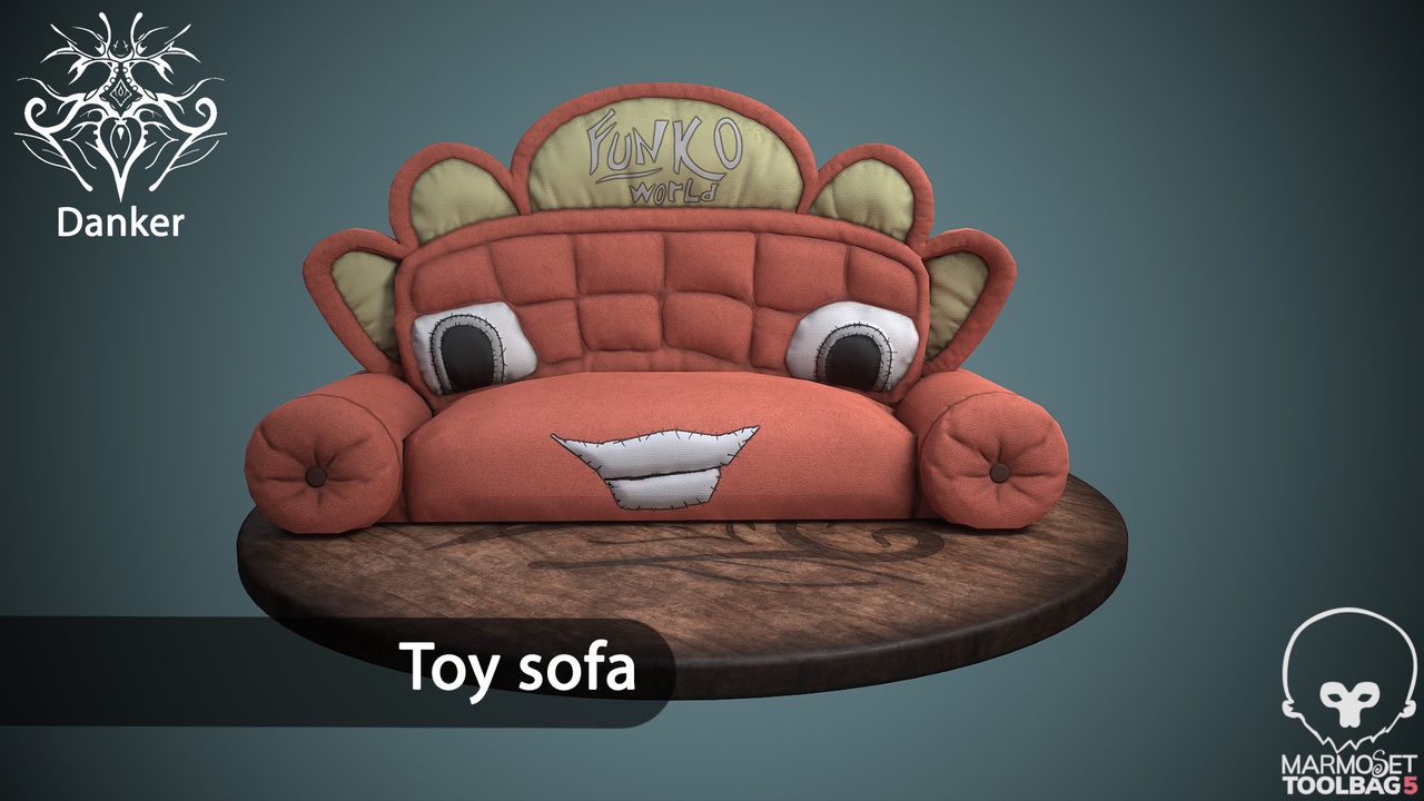 Media 1 for listing Toy sofa