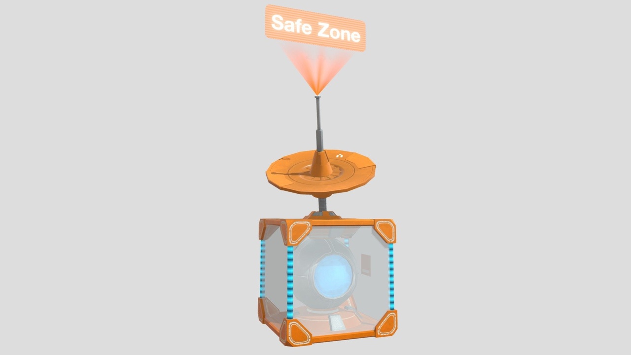 Media 1 for listing Orange Safe Zone [UFO] Phone