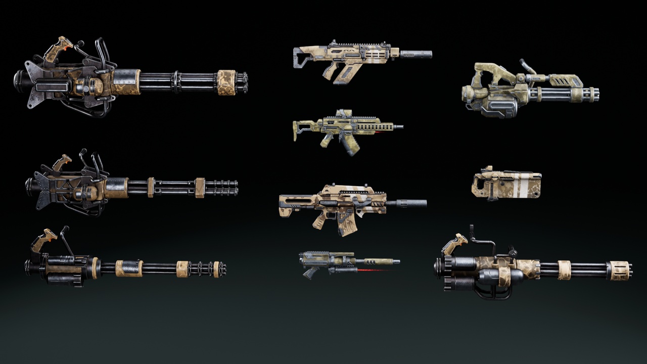 Media 1 for listing Sci Fi Pack Gun Vol.3