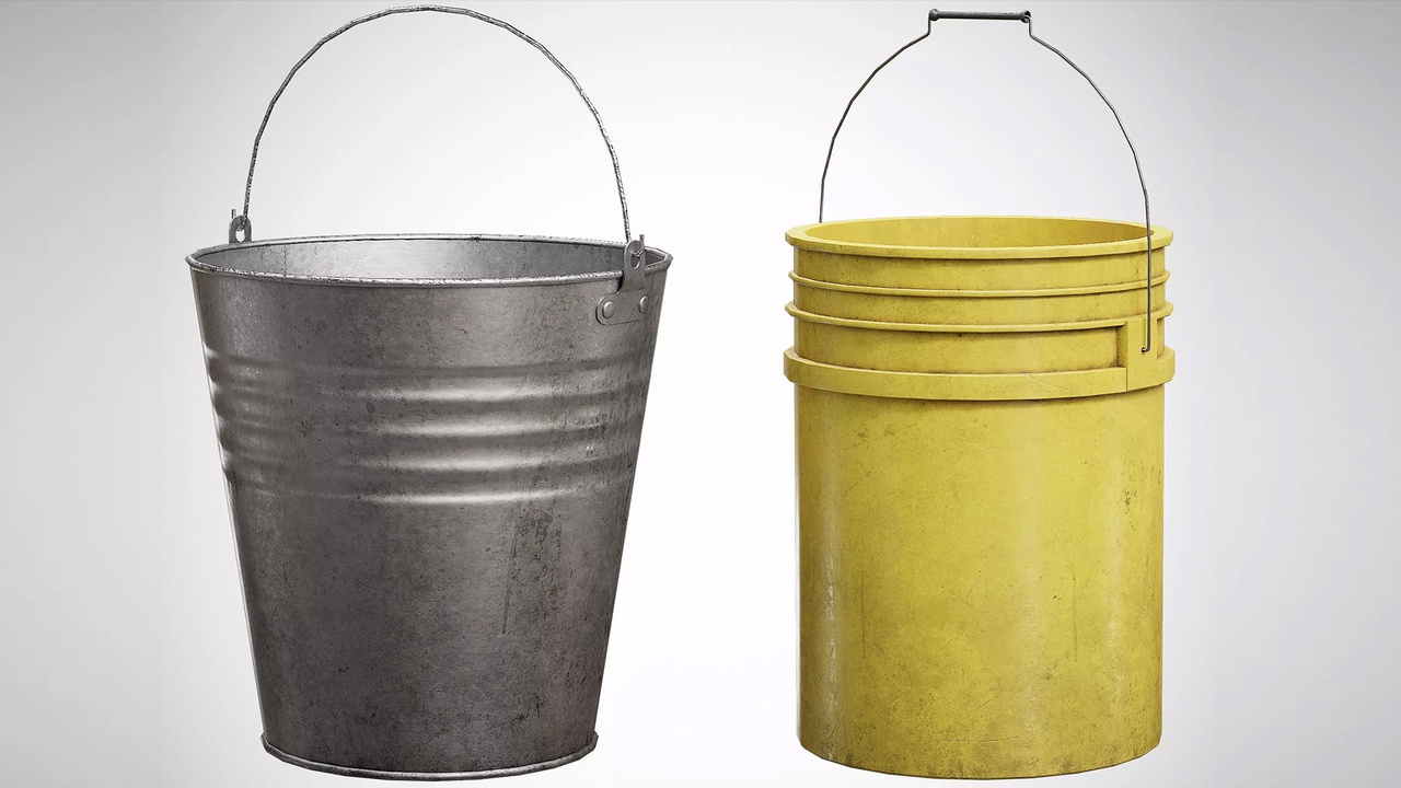Media 1 for listing Metal and Plastic Buckets