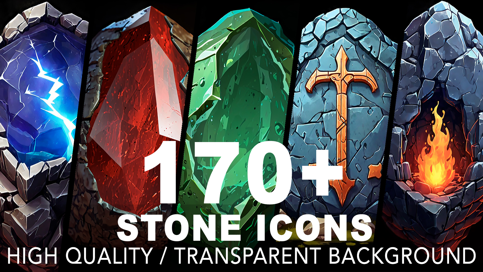 First Stone Icon 170+ STONE ICONS | Fab
