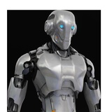 Futuristic Humanoid Robot – Rigged & Animated (Game-Ready Character) | Fab