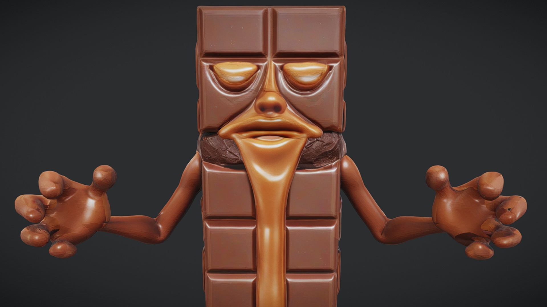 Media 1 for listing Chocolate Bar Monster