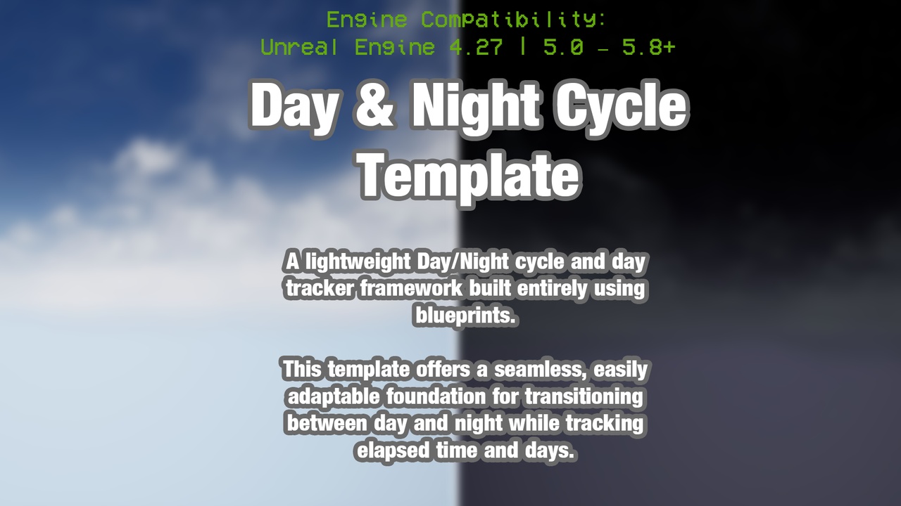 Media 1 for listing Day and Night Cycle Template