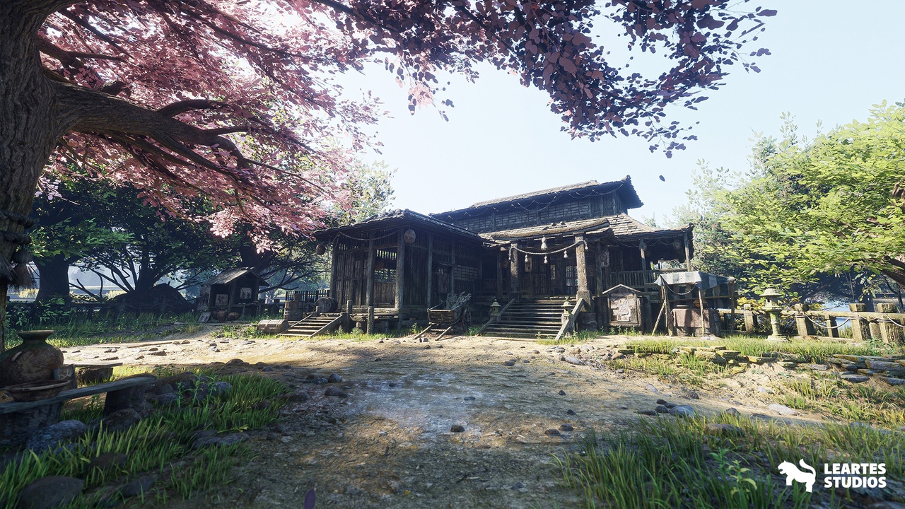 Media 1 for listing Feudal Japanese Village Environment ( Japan Medieval Japanese Japan Feudal 3D )