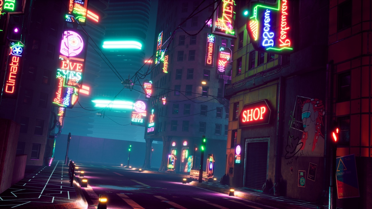 Media 1 for listing Cyberpunk City / Street
