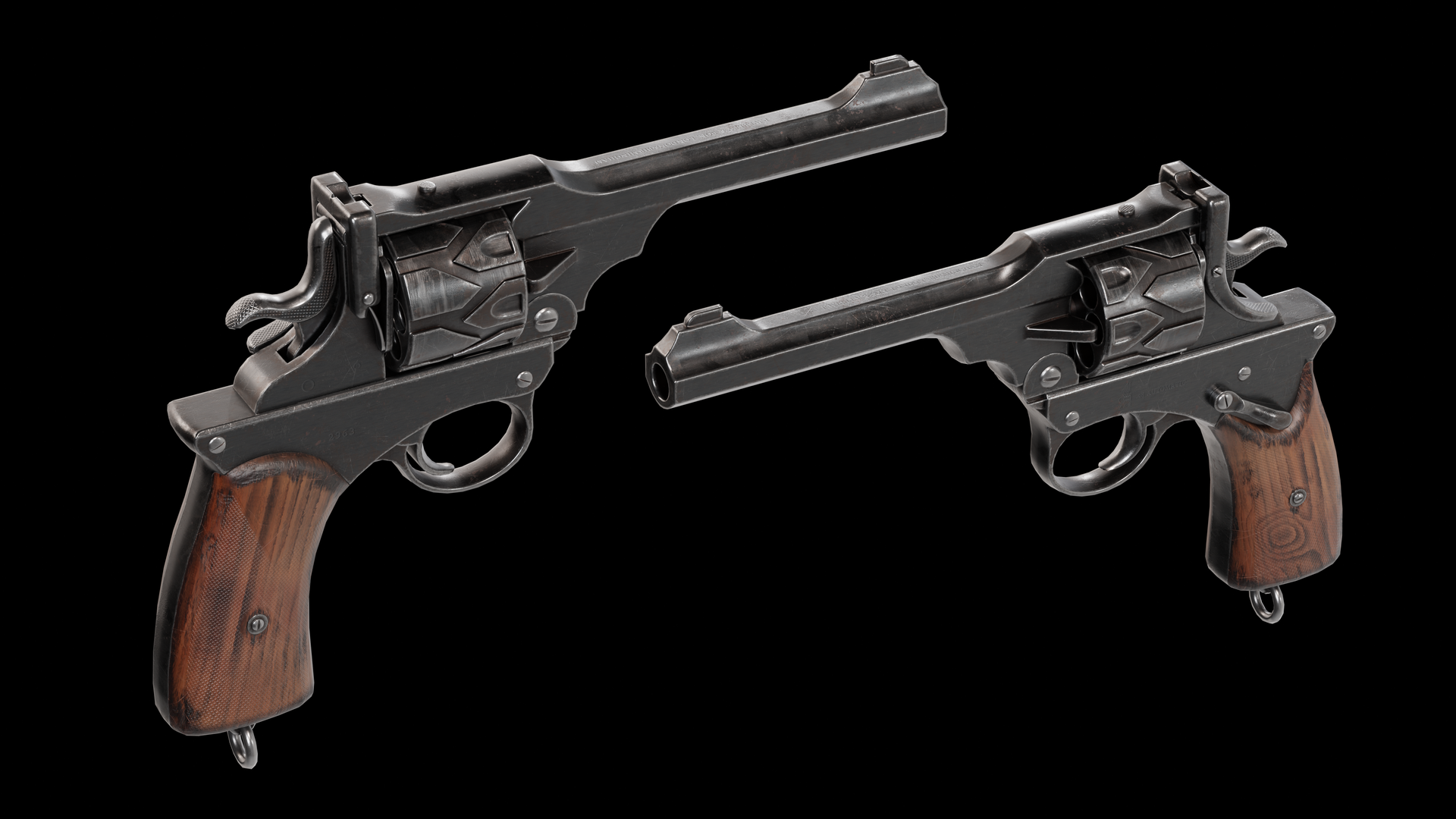 Early Automatic Revolver | Fab