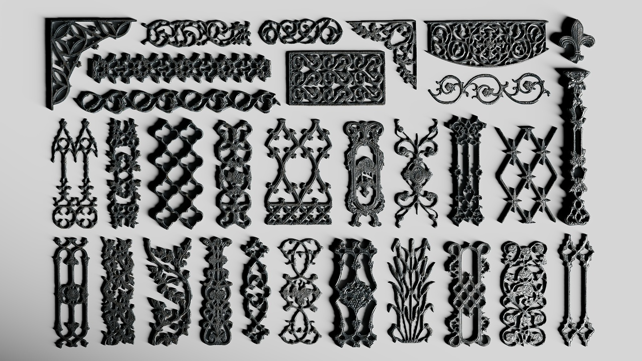 Media 1 for listing Ironwork Pack 30+ Assets