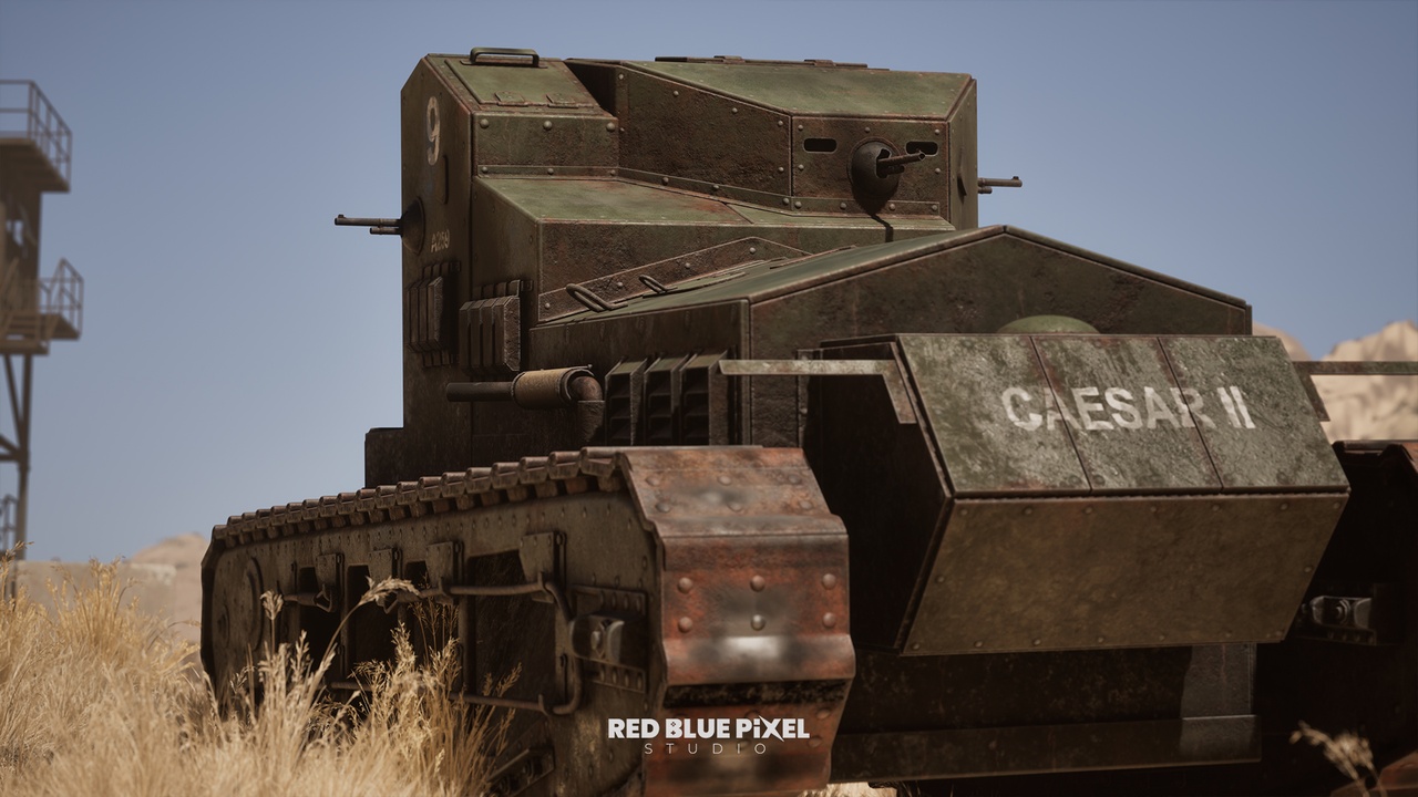 Media 1 for listing WW1 Mark A Whippet Vehicle/Tank