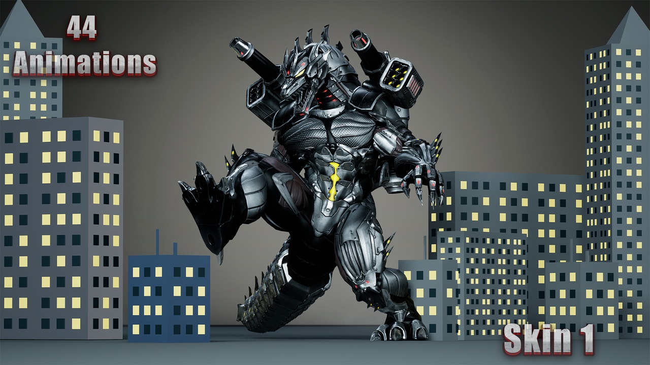 Media 1 for listing Sci-Fi Titan Kaiju