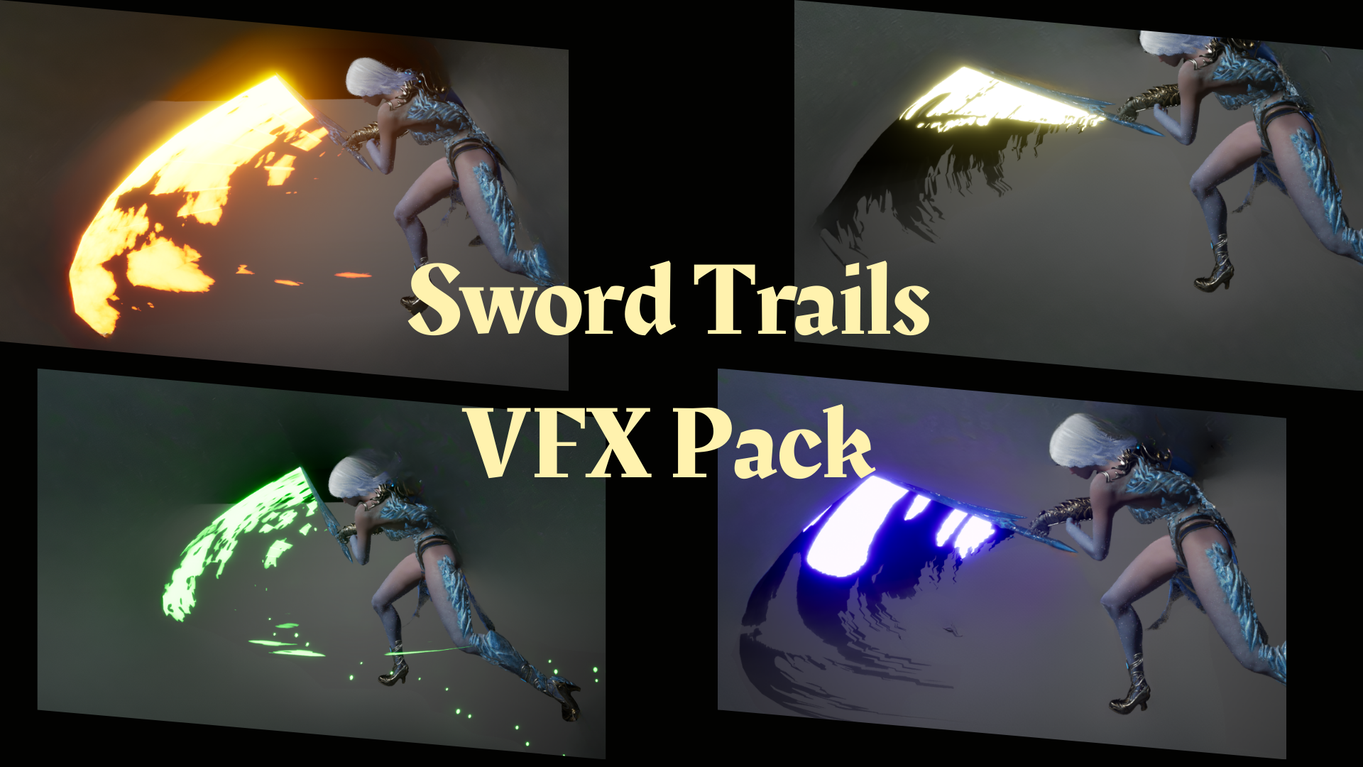 Sword Trails & Impacts VFX Pack | Fab