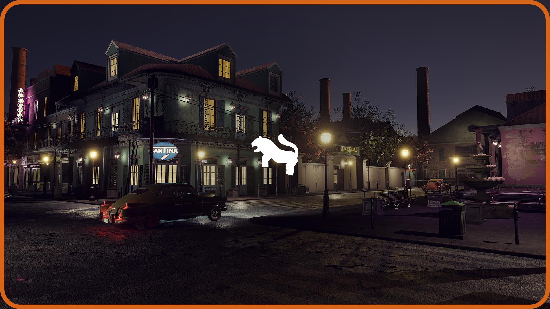 French Quarter Street Environment ( French Quarter Street Environment House 3D )