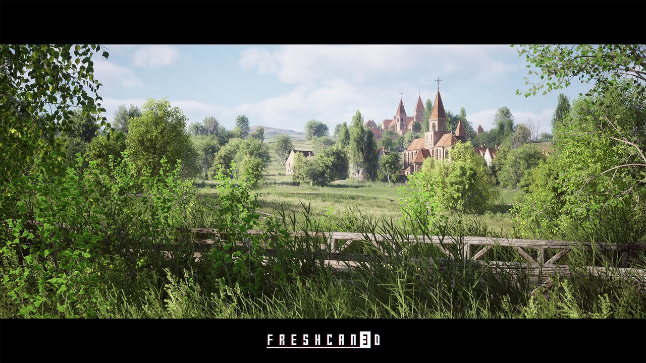 Media 1 for listing Modular Medieval Worlds - Modular Medieval Town & Medieval Monastery
