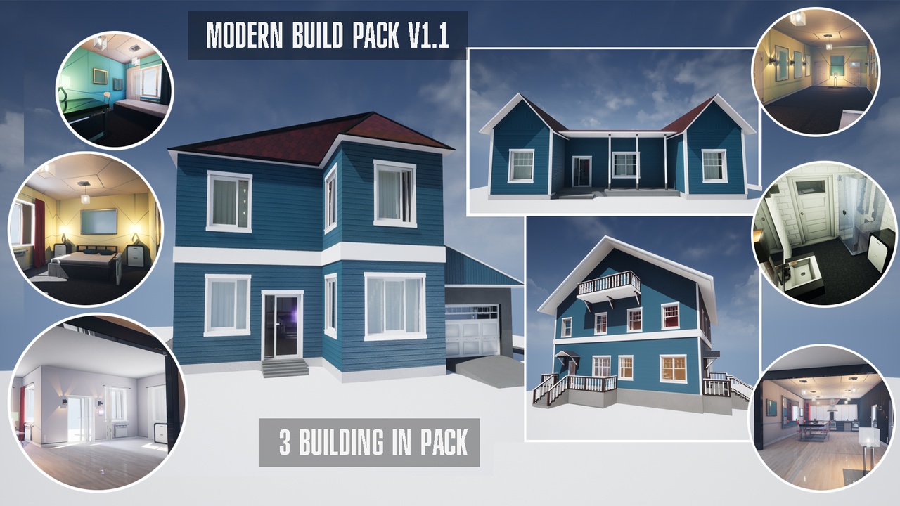 Media 1 for listing Modern Building Pack