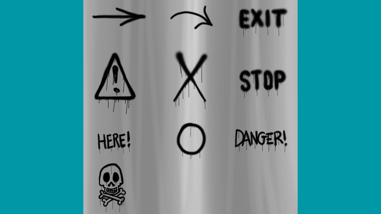Media 1 for listing signs and symbols