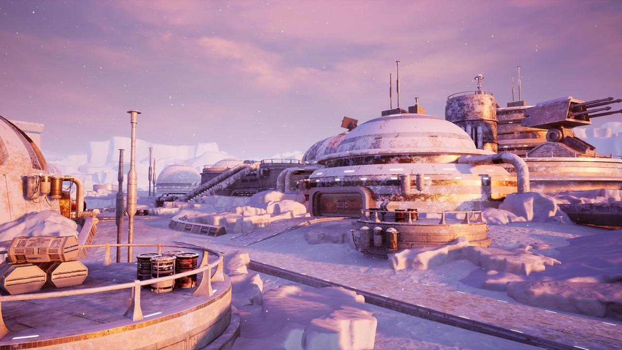 出品Sci-Fi Snow station modular Packのメディア1